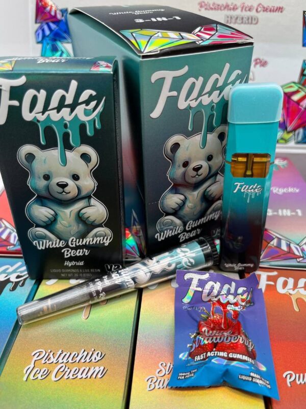 fade 2g disposable vape edible preroll cannabis box