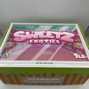 sweetz exotics cannabis flower box
