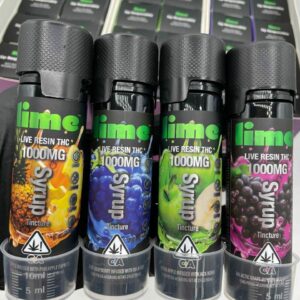 lime live resin thc syrups