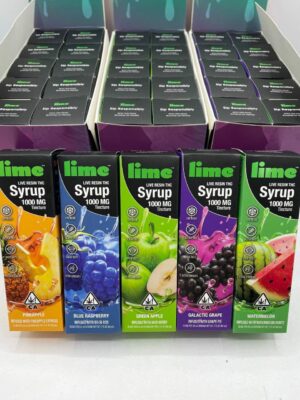 lime live resin thc syrups
