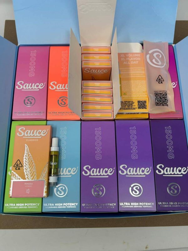 sauce 1.5g cartridges