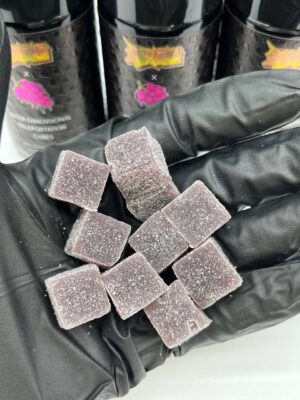 life is not grape 50mg rosin gummies